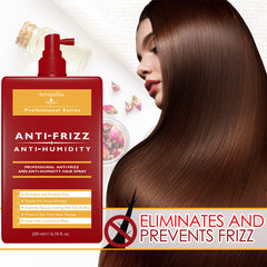 Arvazallia humidity-shield spray on hair blocks humidity effectively.