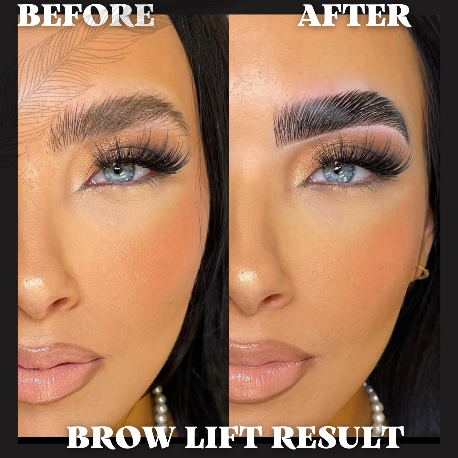 Aryana New York feathery full brows result example for reference