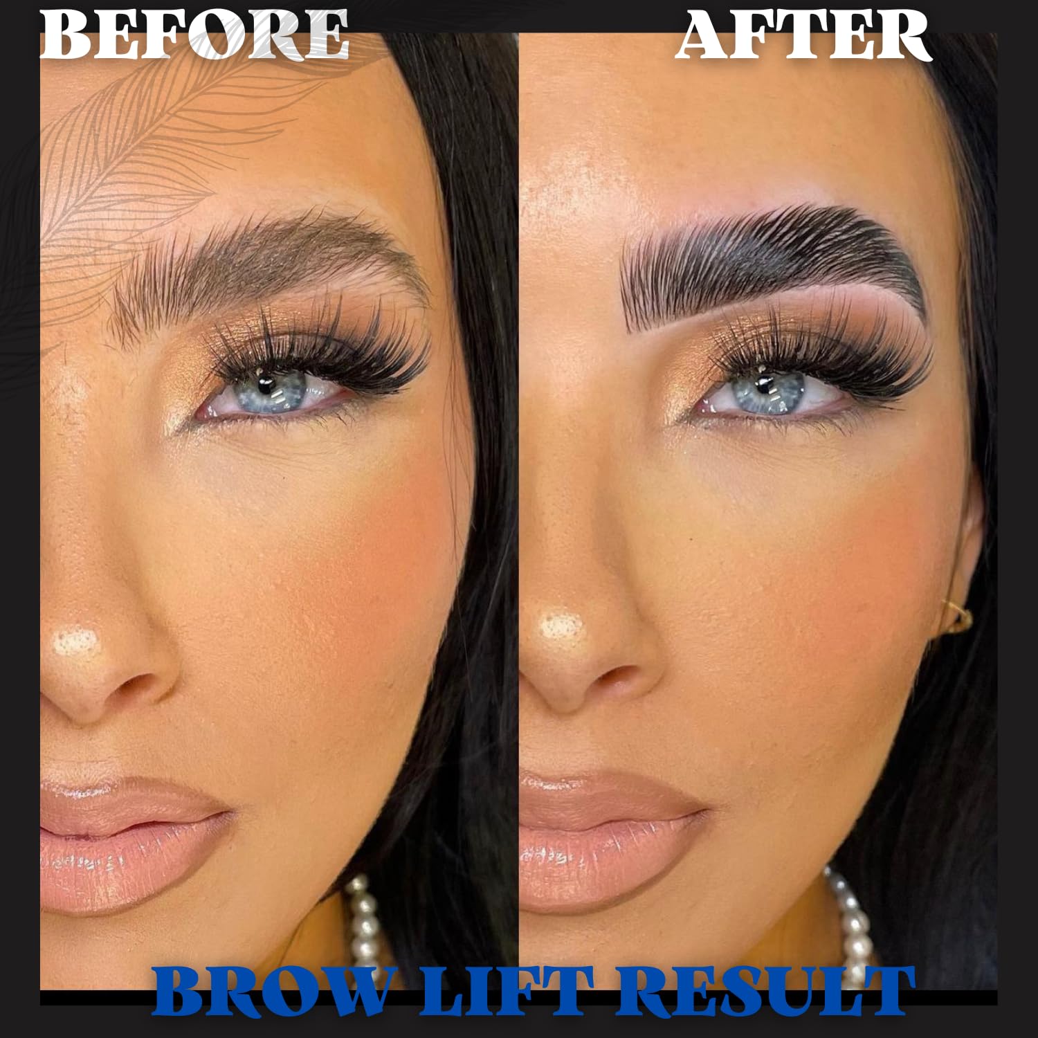 ARYANA NEW YORK Brow Lamination Starter Kit visual manual with QR video tutorial