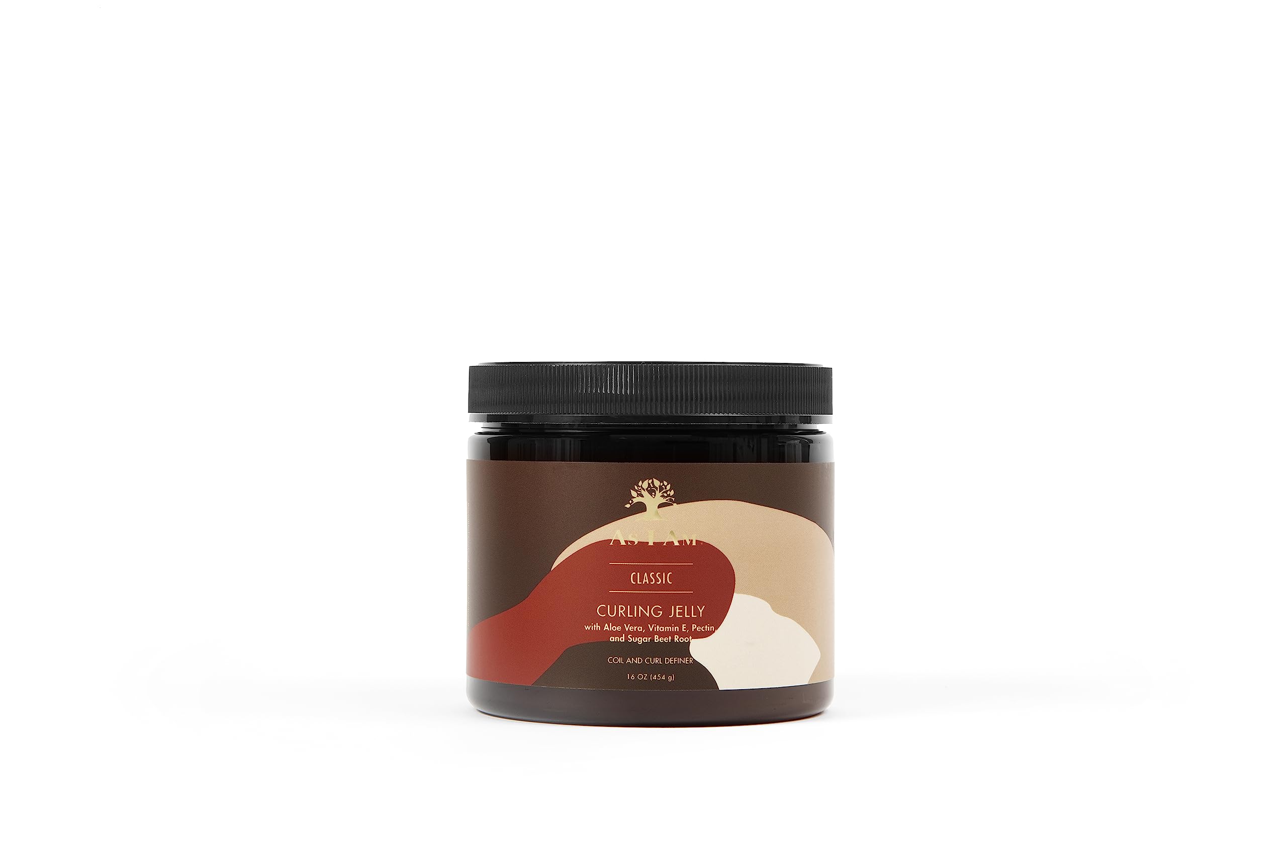 As I Am Curling Jelly bottle front defines curls with shine for wash and go