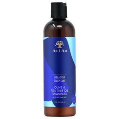 As I Am Dry and Itchy Scalp Conditioner bottle highlights detangling and moisture.