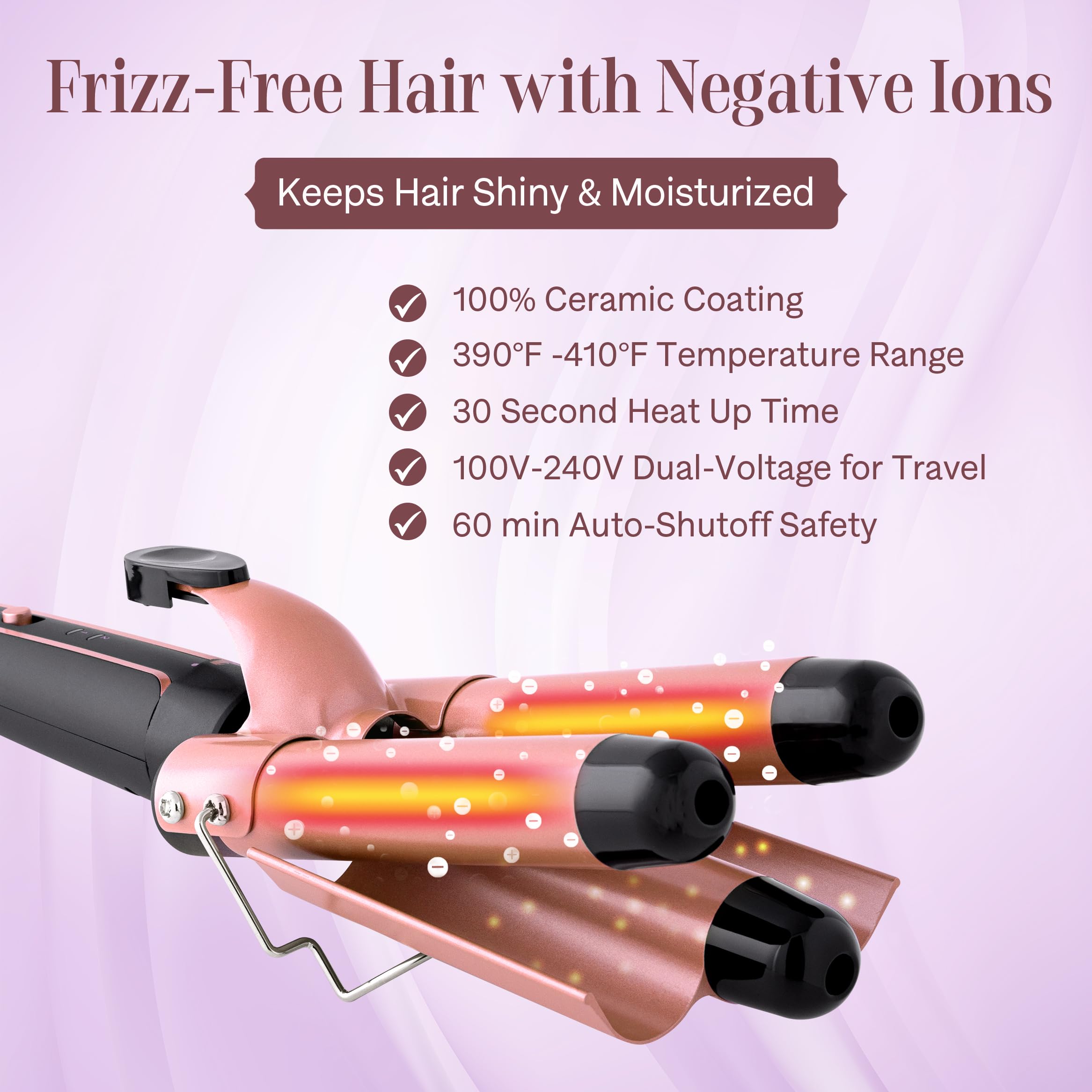 Asani dual-voltage icon signals worldwide travel-ready styling.