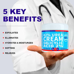 ASDToTio Urea Cream ingredients including tea tree and shea butter