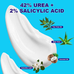 Texture close-up of ASDToTio Urea Cream 42%