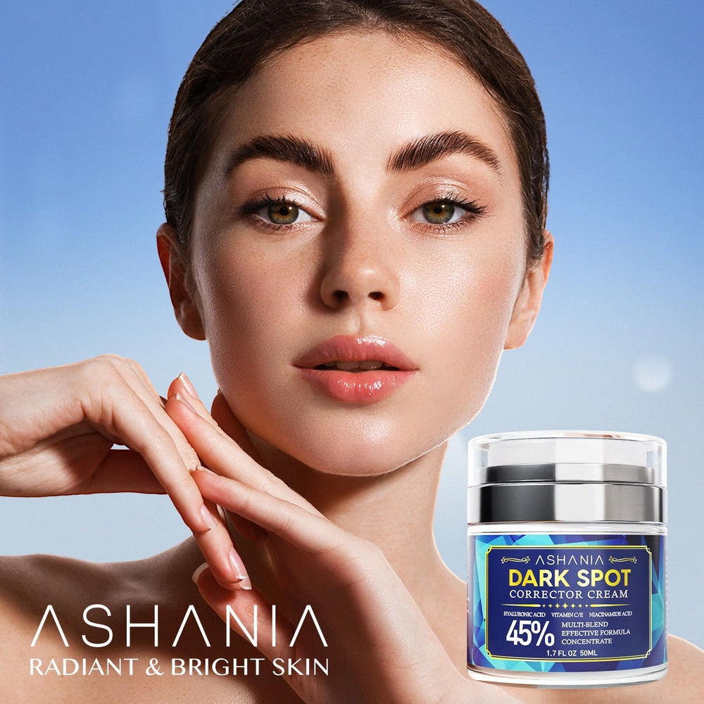 Ashania skin-tone visual showing inclusive results across diverse complexions