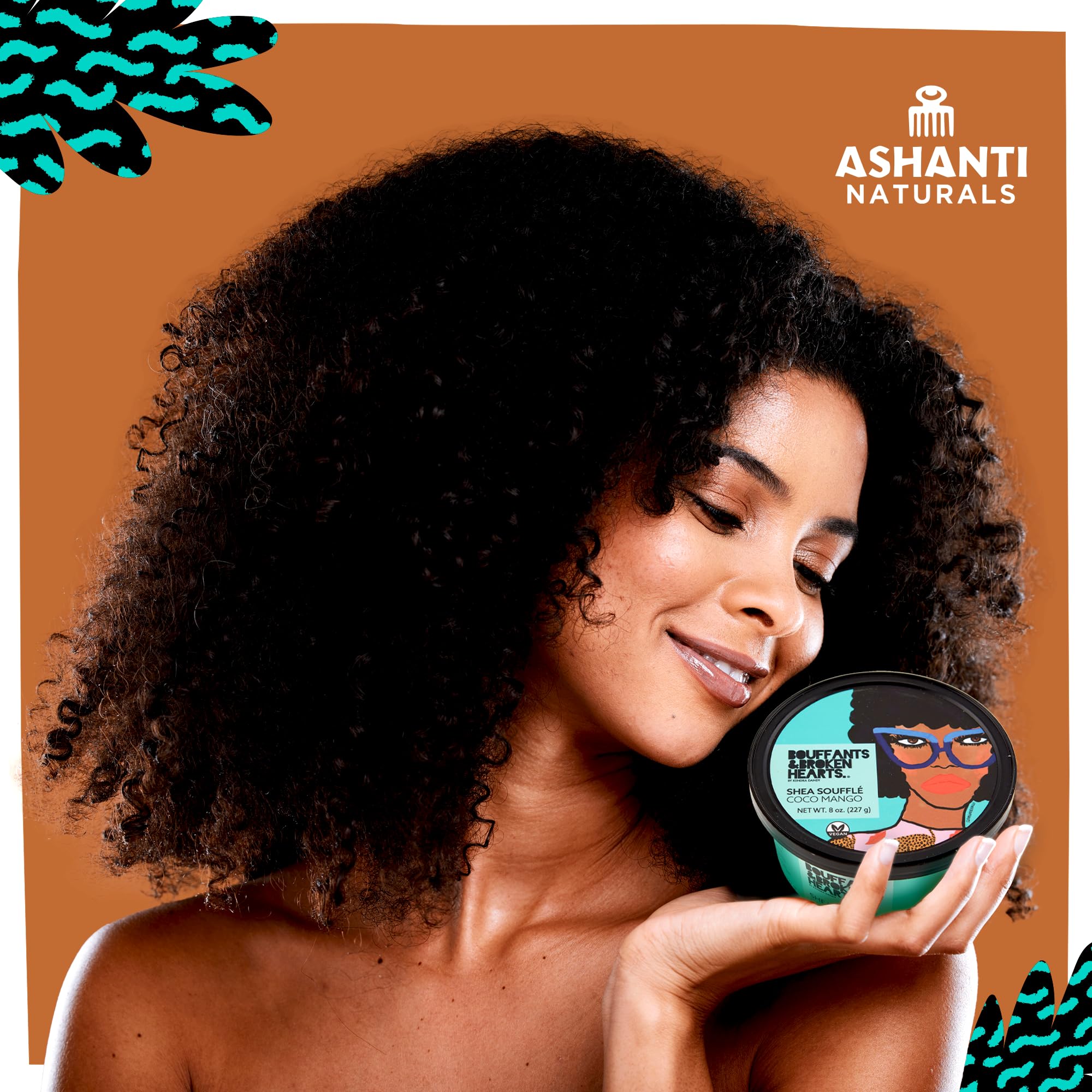 Ashanti Naturals raw shea butter close-up highlighting premium texture
