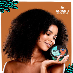 Ashanti Naturals raw shea butter close-up highlighting premium texture