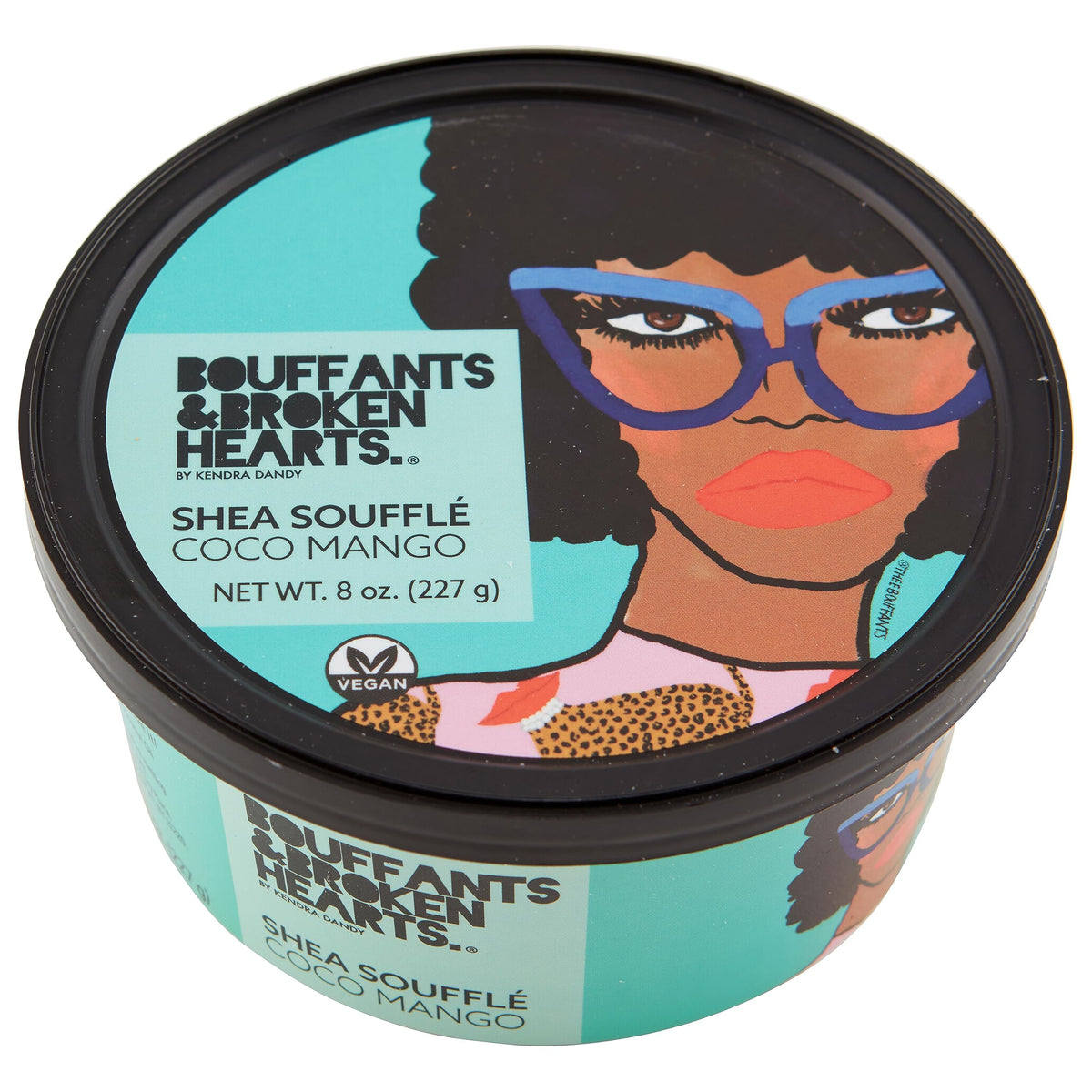 Ashanti Naturals Coco Mango Souffle jar showing whipped shea for deep hydration