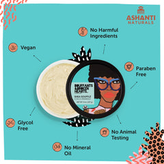 Ashanti Naturals scented whipped shea butter pack for easy application
