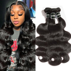 ASHINE Cambodian raw hair bundles packaging highlights premium presentation and easy storage.