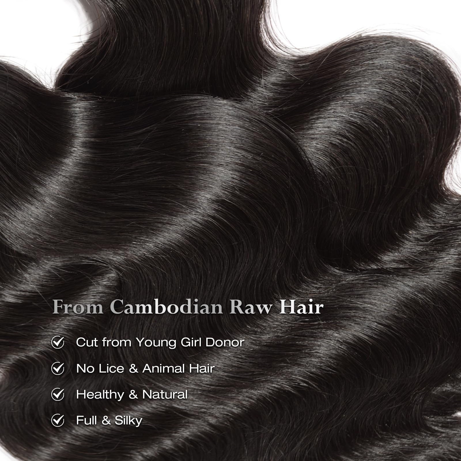 ASHINE true-length display shows consistent 16–20 inch bundles with accurate length.