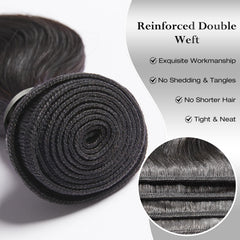 ASHINE soft silky Cambodian raw hair feels smooth and comfortable to wear.