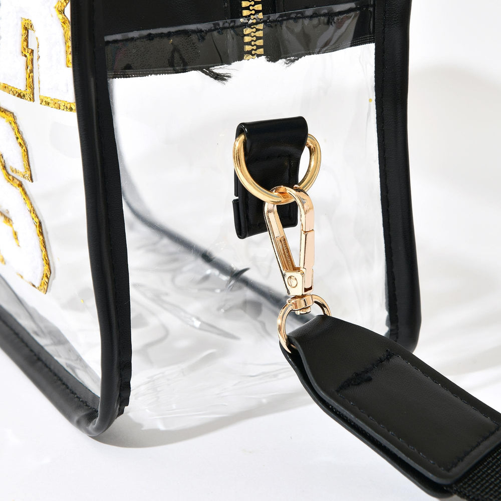 Ashpin Cheer Pins Bag stadium-use-ready for clear bag policies and visible pin display.
