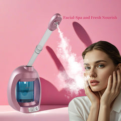 Asiakarn facial steamer with adjustable nozzle for comfortable at-home use.