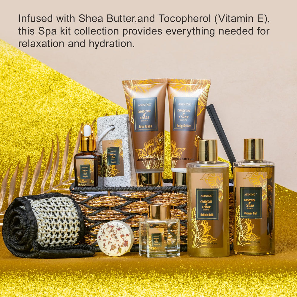 ASINING body oil nourishes and smooths skin with lightweight hydration.