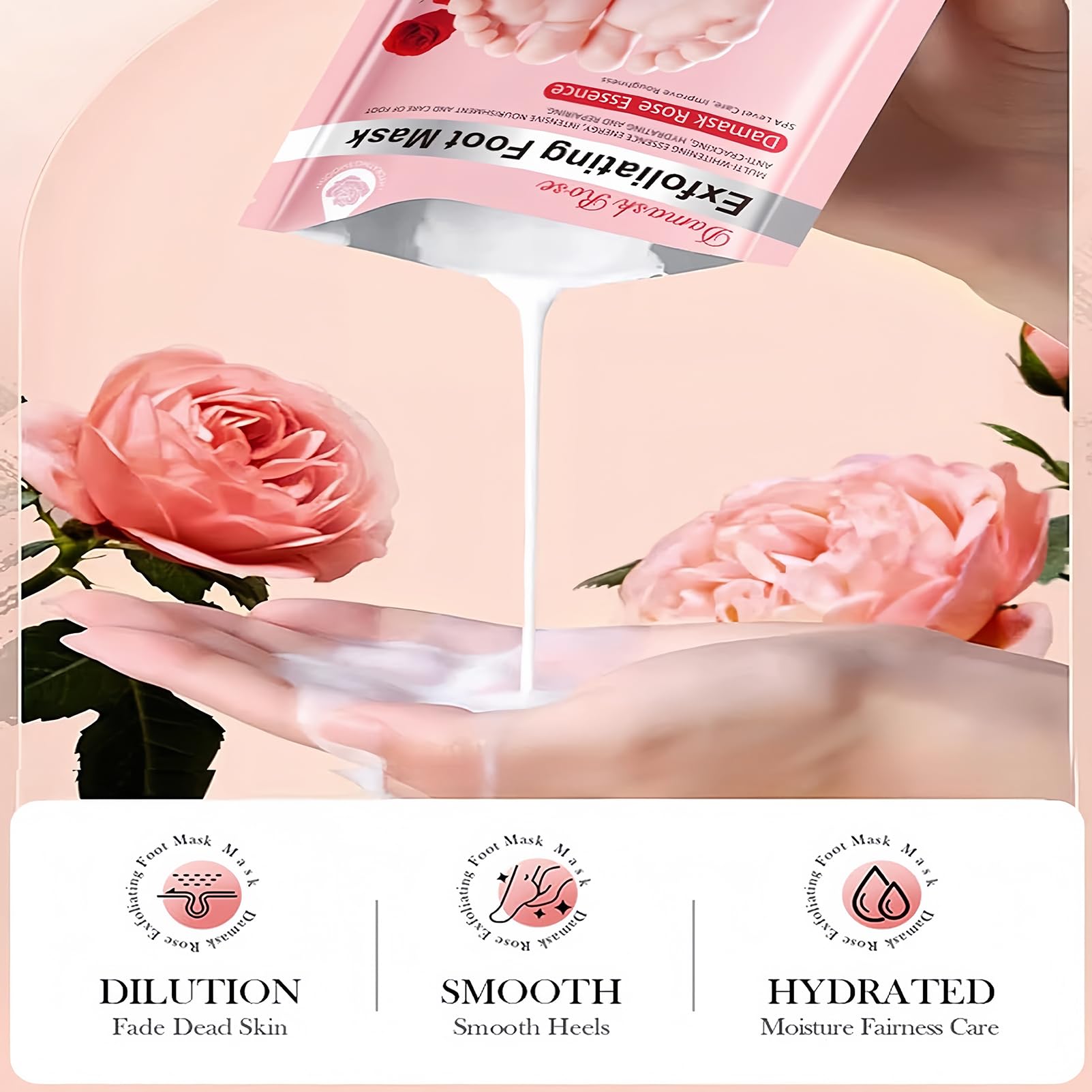 ASMAYSA Foot Peel Mask 9-pack gift-ready box appealing for holidays