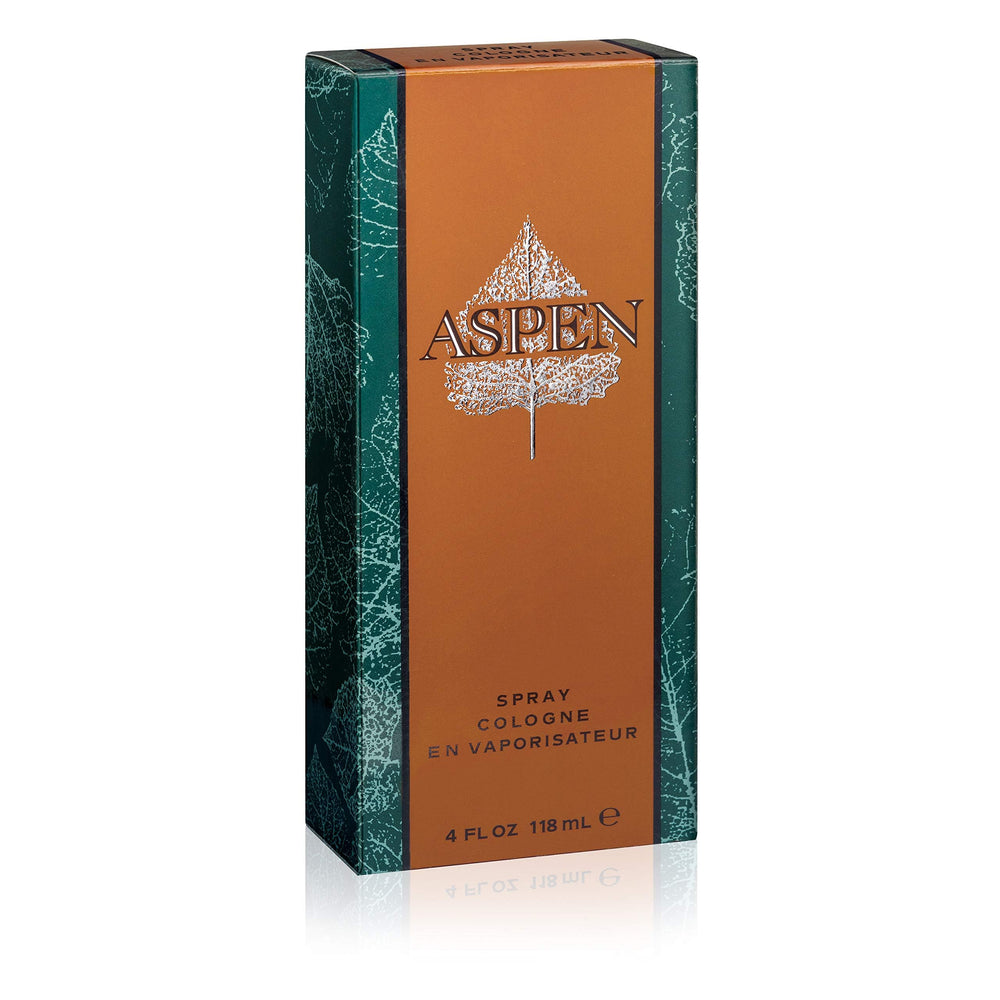 Aspen Cologne Spray lavender-spice heart close-up emphasizing sophisticated scent.