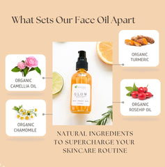 Aspen Kay Naturals Glow texture close-up showing concentrated facial oil