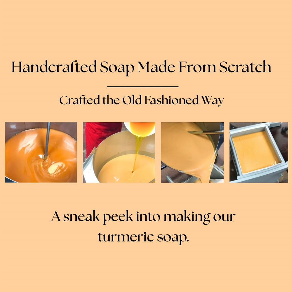 Aspen Kay Naturals turmeric soap for face and body use