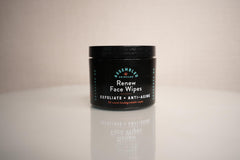 Assembled Renew Face Wipes before shaving may reduce razor bumps and irritation.