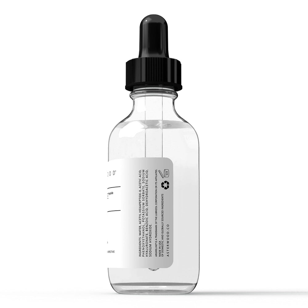 Asterwood Argireline Serum travel size bottle ready for trips