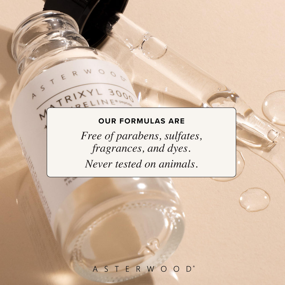Asterwood hyaluronic-acid pairing image suggests enhanced moisture compatibility.