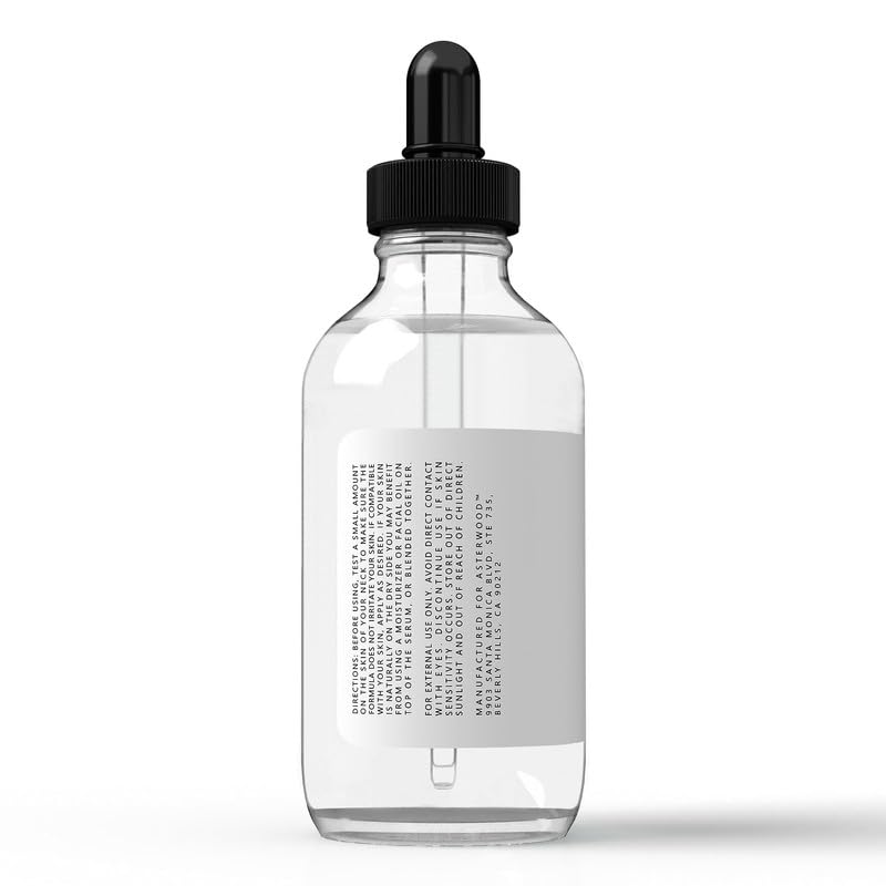Asterwood vegan cruelty-free badge on packaging indicates ethical skincare choice