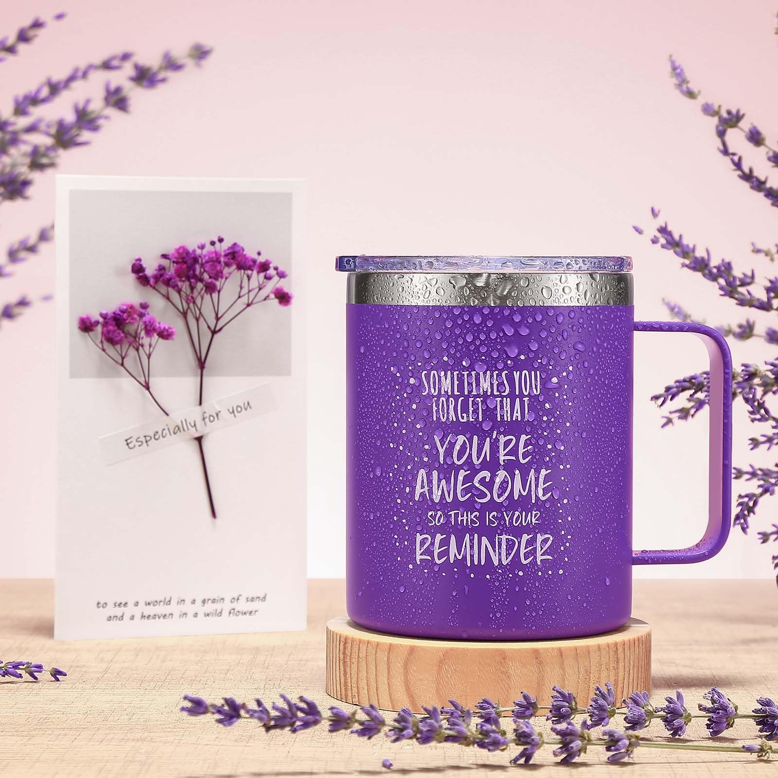 Astonlink lavender bath bomb dissolving in water for a relaxing, spa-like moment at home.