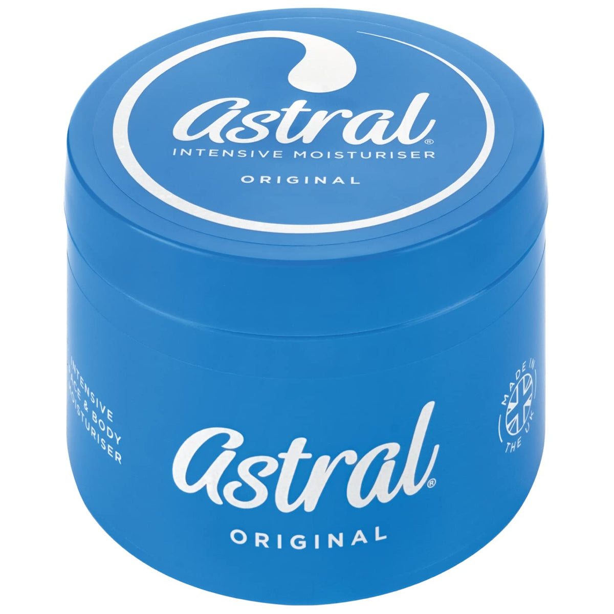 Astral Moisturising Cream 500ml front view showing rich hydration for daily use