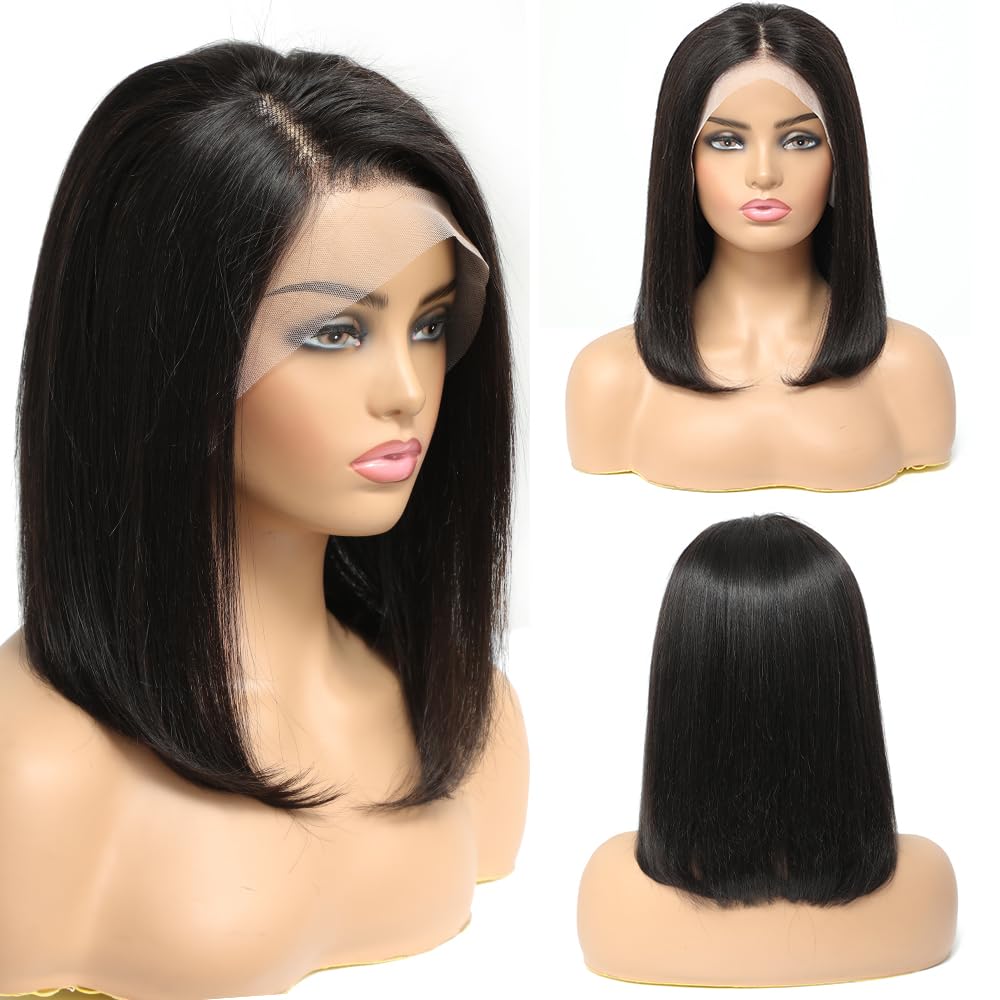 ASUTTRY Bob Wig pre-plucked natural hairline simplifies early styling.
