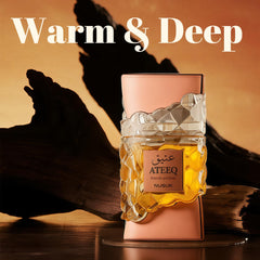 Ateeq Cologne heart blend highlights lavender and tobacco for refined masculine allure