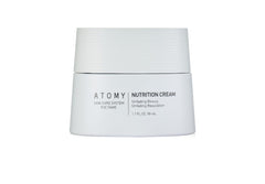 ATOMY The Fame Nutrition Cream packaging close-up showing a compact jar for daily hydration
