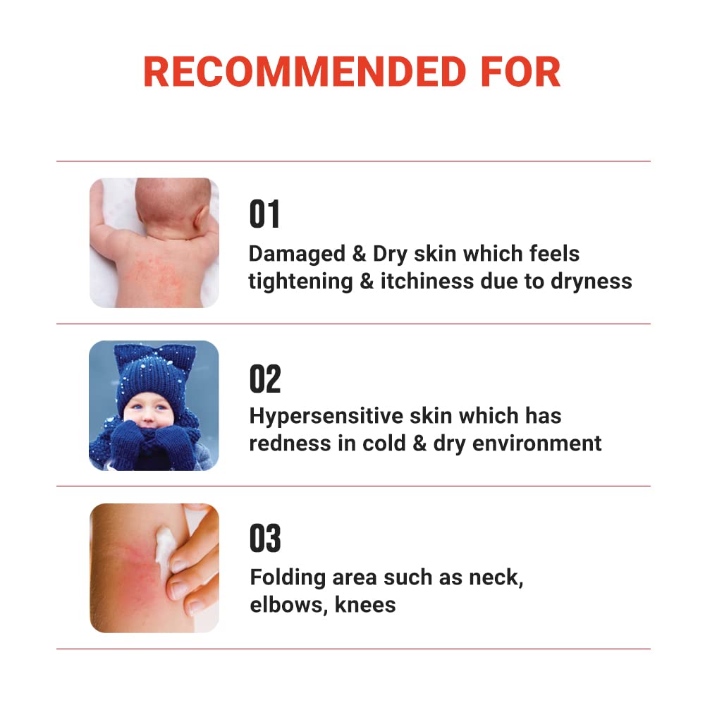ATOPALM Panthenol Cream with MLE technology Omega-Ceramide-16 benefits skin protection.