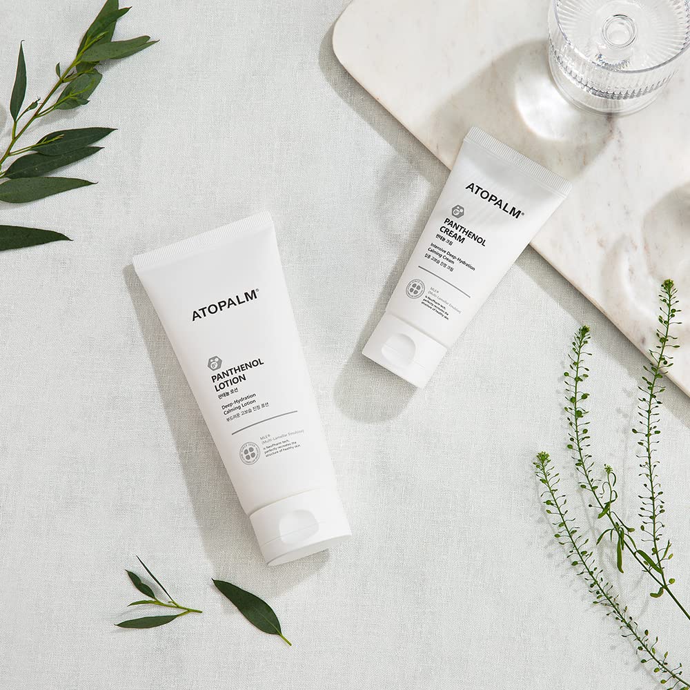 ATOPALM Panthenol Cream safe green-grade ingredients for sensitive skin.