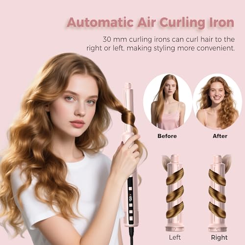 Four heat levels and three airflow speeds for tailored styling on different hair types