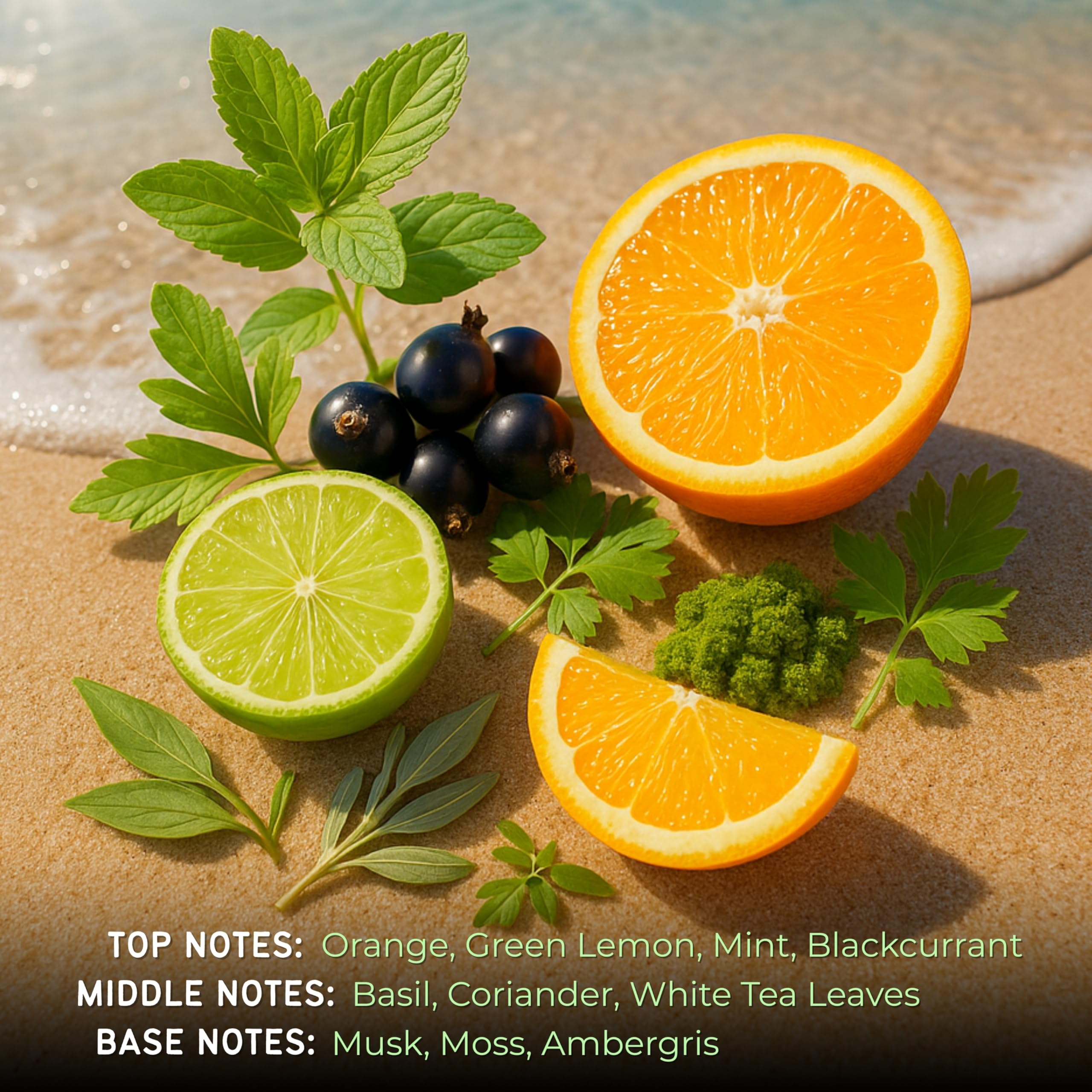 Atralia Absolute Chill lifestyle shot suggests unisex fragrance for sunny outdoor moments.