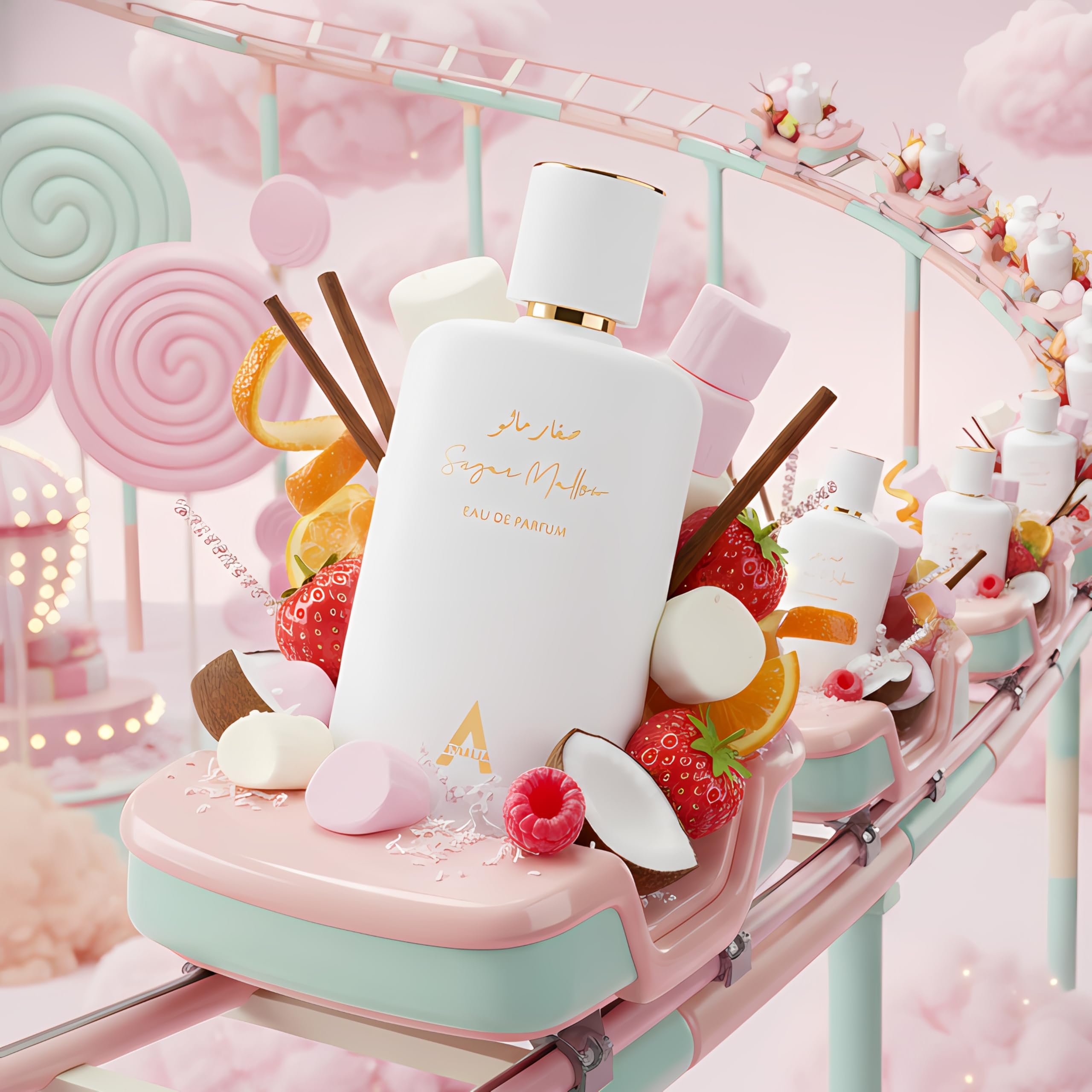 Atralia Sugar Mallow opening notes evoke fruity sweetness for everyday wear