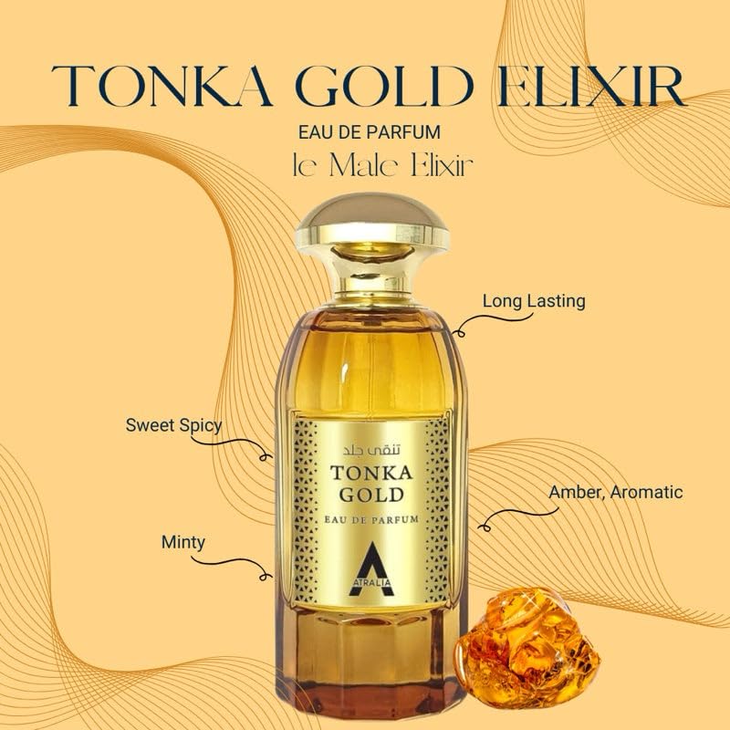 Atralia Tonka Gold gift box ready for special occasions