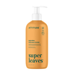 ATTITUDE body lotion orange blossom bottle for lightweight hydration and soft skin