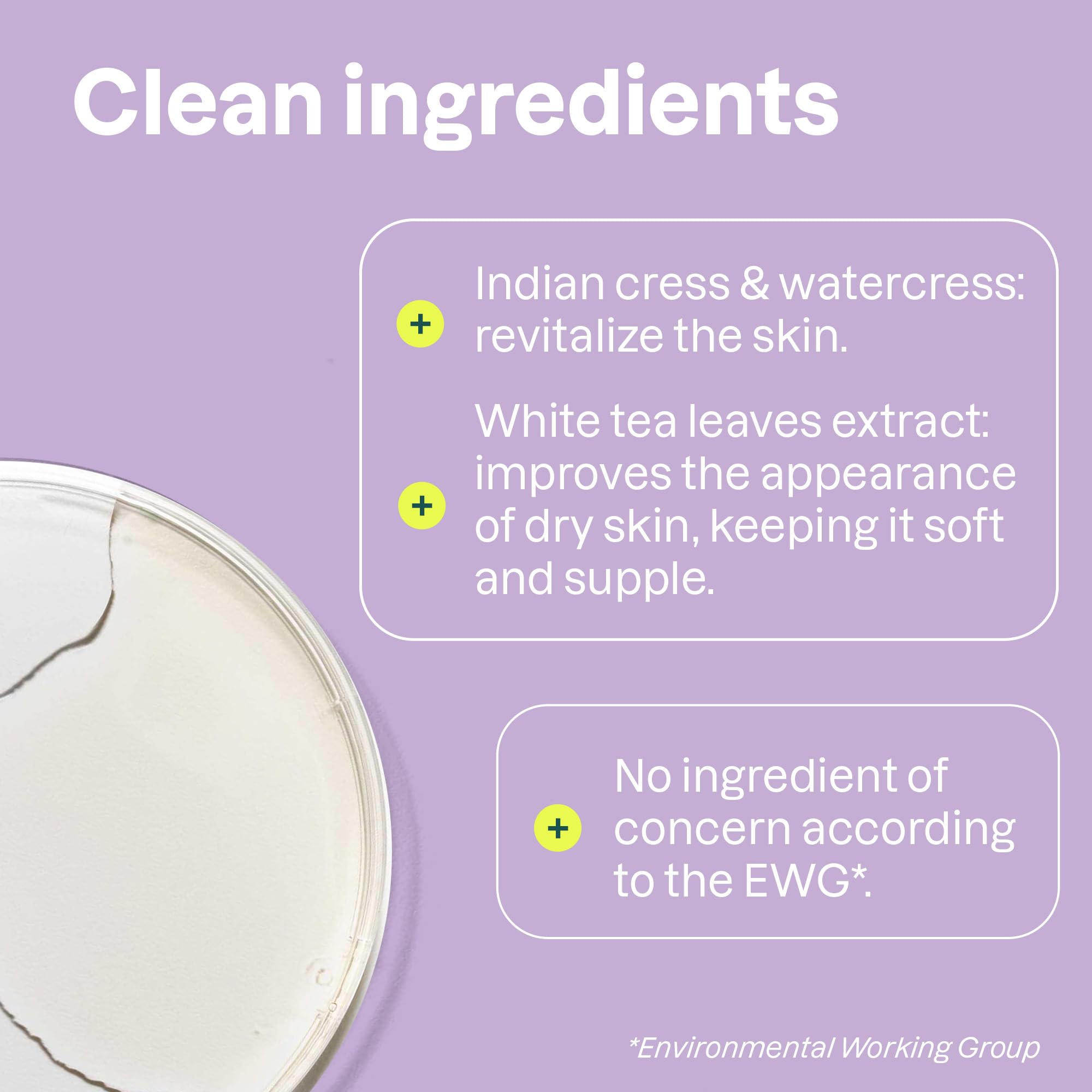 ATTITUDE Body Lotion vegan ingredients image conveys cruelty-free plant-based formula for conscientious skincare.