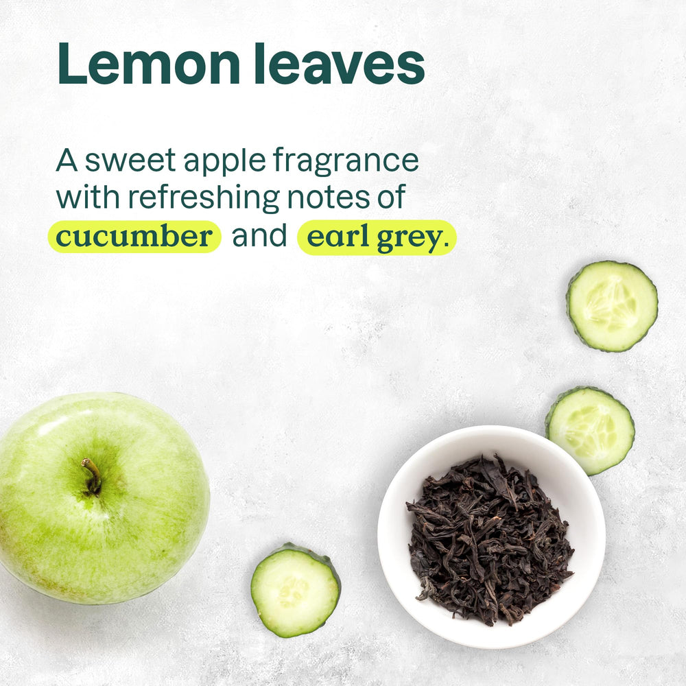 ATTITUDE fragrance Earl Grey cucumber evokes clean, invigorating shower routine