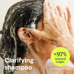 ATTITUDE Clarifying Shampoo with lemon leaves extract suggests refreshing cleanse for oily hair