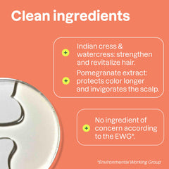 Pomegranate extract and avocado oil in ATTITUDE Colorlast shampoo lock in moisture.