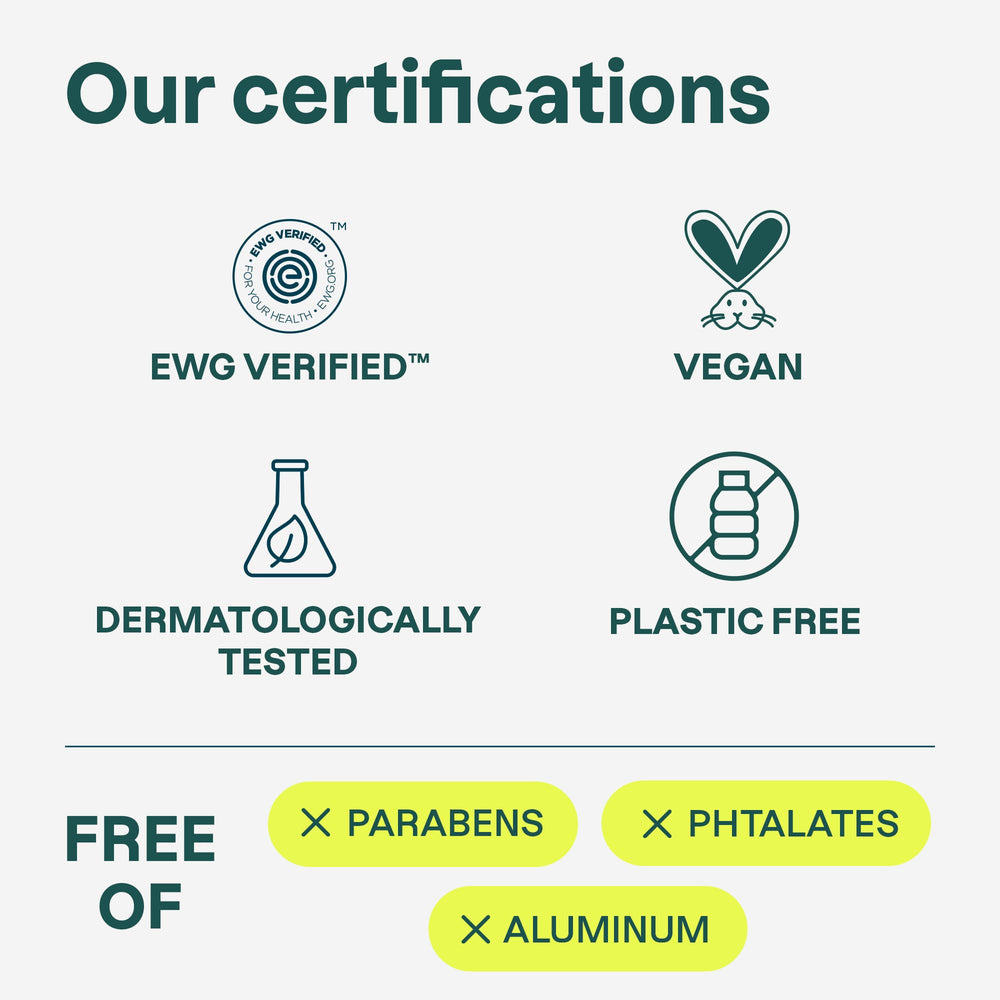 ATTITUDE deodorant vegan and cruelty-free formulation