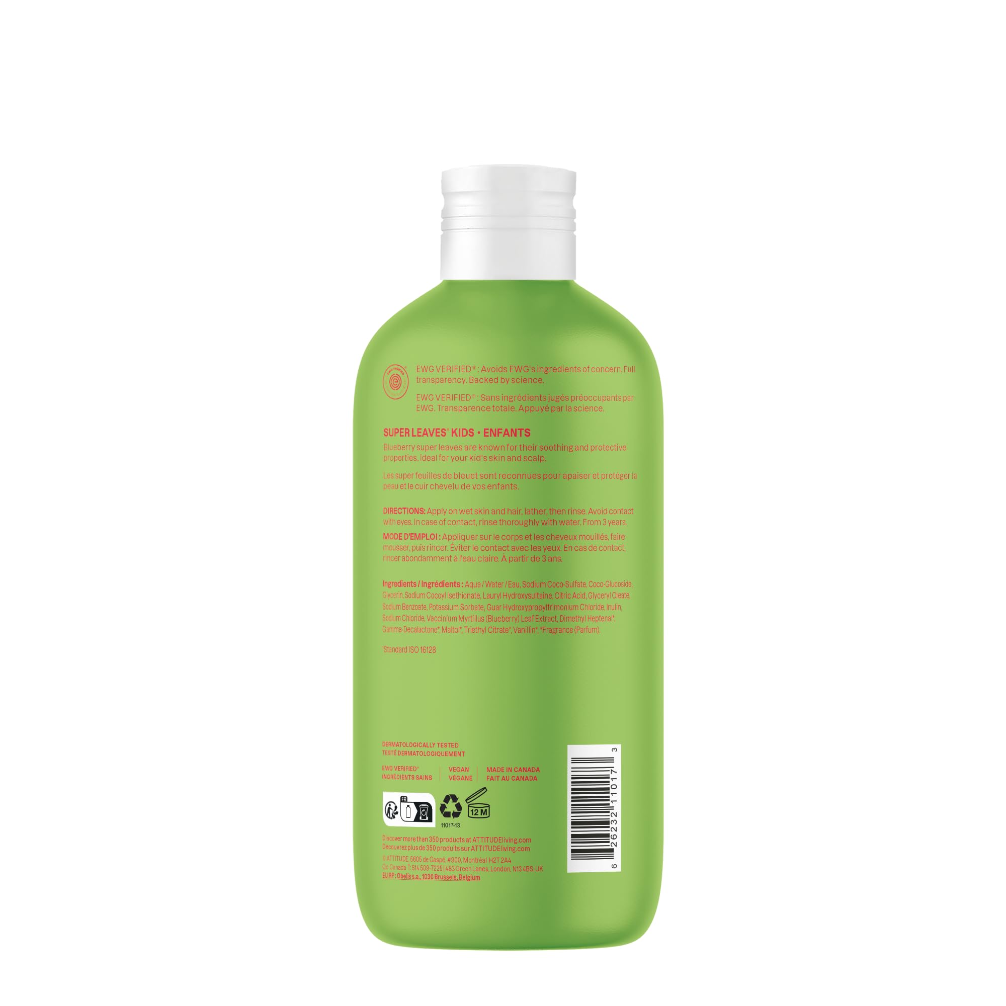 ATTITUDE family-friendly 2-in-1 wash suitable for daily use.