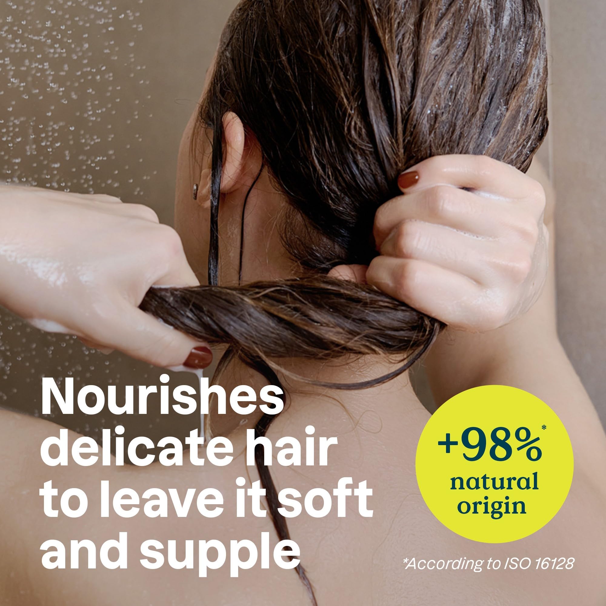 ATTITUDE oat-extract soothing oats calm dry scalp and comfort hair.
