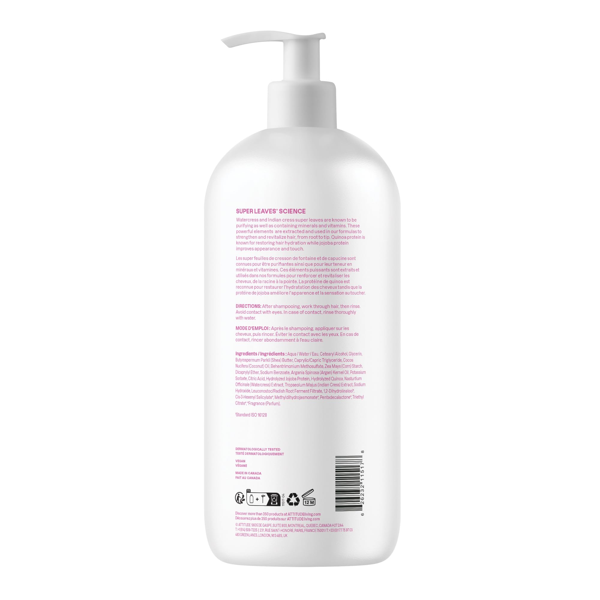 ATTITUDE Moisture Rich Hair Conditioner helps keep hair soft and manageable daily.