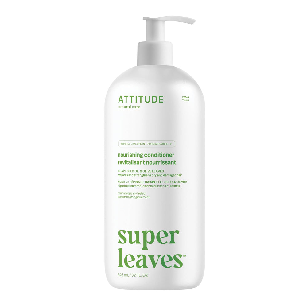 ATTITUDE Nourishing Hair Conditioner bottle front—healthy-feeling hair