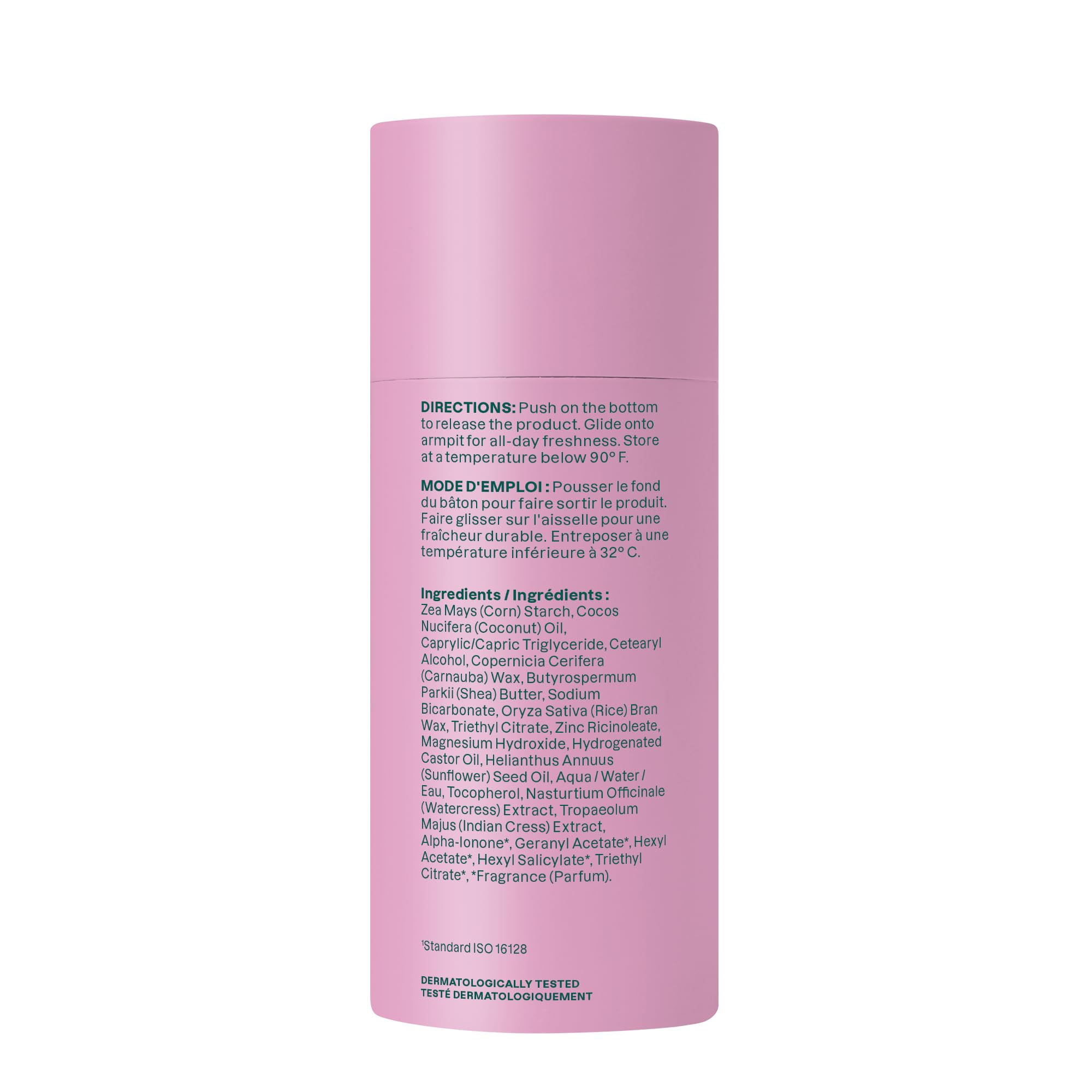 ATTITUDE plastic-free deodorant vegan formula close-up image highlighting cruelty-free care.