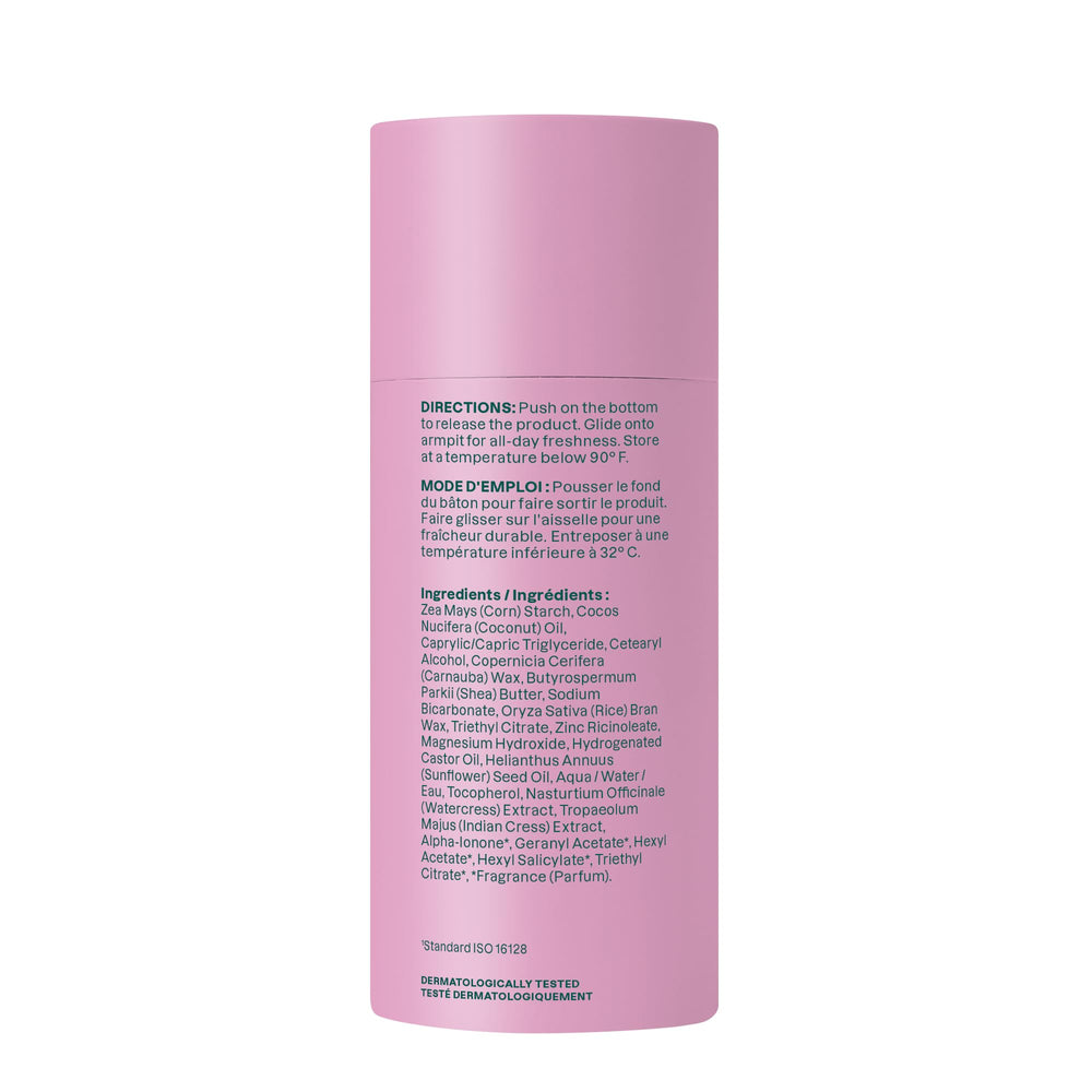 ATTITUDE plastic-free deodorant vegan formula close-up image highlighting cruelty-free care.